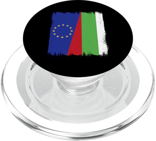 Europäische Union Bulgarien Doppelflagge EU Bulgarisches Erbe PopSockets PopGrip für MagSafe von Republic Of Bulgaria Flag Design Bulgarian Roots