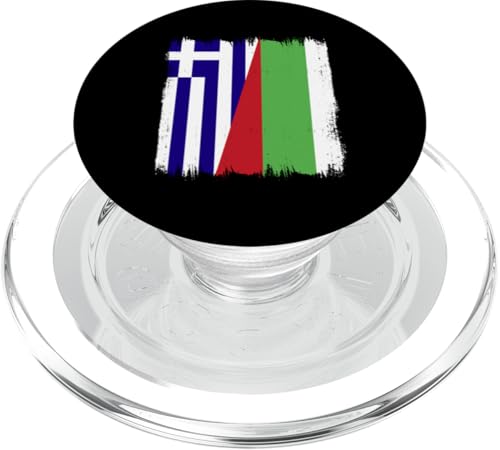 Griechenland Bulgarien Dual Flag Griechisch Bulgarisches Erbe PopSockets PopGrip für MagSafe von Republic Of Bulgaria Flag Design Bulgarian Roots