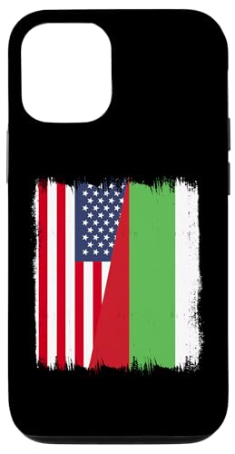 Hülle für iPhone 12/12 Pro Amerika Bulgarien halbe Flagge Amerikanisches bulgarisches Erbe von Republic Of Bulgaria Flag Design Bulgarian Roots