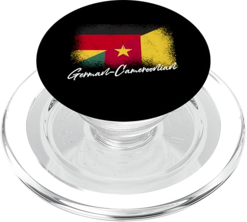 Deutsche Kamerunische Wurzeln Deutschland Kamerun Flagge PopSockets PopGrip für MagSafe von Republic Of Cameroon Flag Cameroonian Pride