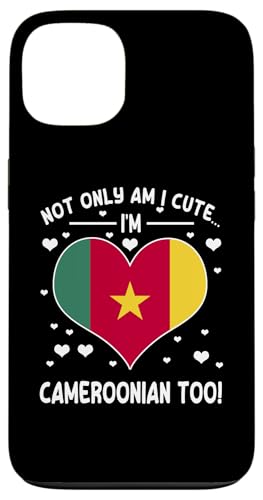 Hülle für iPhone 13 Ich bin nicht nur Kameruner, ich bin auch süß. Kamerunische Mädchen und Frauen von Republic Of Cameroon Flag Cameroonian Pride