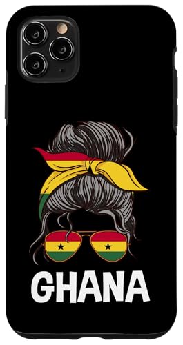 Hülle für iPhone 11 Pro Max Ghana Haarknoten für Damen, Ghanaisches Mädchen, Heritage Pride von Republic Of Ghana Flag Proud Ghanaian Roots