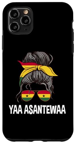 Hülle für iPhone 11 Pro Max Yaa Asantewaa Ashanti Queen Ghana Frauen ghanaisches Mädchen von Republic Of Ghana Flag Proud Ghanaian Roots