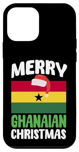 Hülle für iPhone 12 mini Fröhliche ghanaische Weihnachten Lustiges Ghana-Weihnachtskostüm von Republic Of Ghana Flag Proud Ghanaian Roots