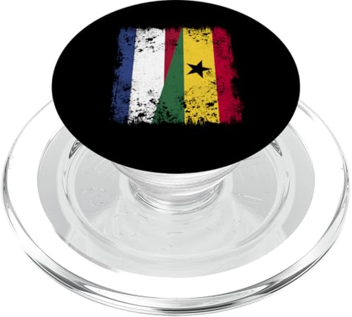 Niederlande Ghana Dual Flag Dutch Ghanaian Half Heritage PopSockets PopGrip für MagSafe von Republic Of Ghana Flag Proud Ghanaian Roots