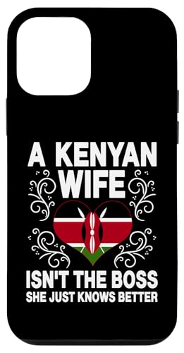 Hülle für iPhone 12 mini Lustiger Kenianischer Ehefrau Humor Kenia Frauen Kenianischer Ehepartner Spruch von Republic Of Kenya Flag Design Kenyan Roots