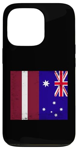 Hülle für iPhone 13 Pro Lettland Australien Flagge Design Pride Lettische australische Wurzeln von Republic Of Latvia Flag Design Proud Latvian