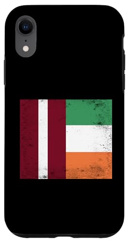 Hülle für iPhone XR Lettland Irland Flagge Design Pride Lettische irische Wurzeln von Republic Of Latvia Flag Design Proud Latvian