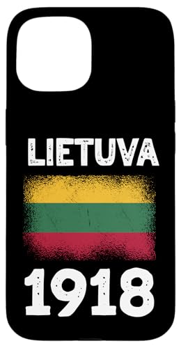 Hülle für iPhone 15 Lietuva 1918 Stolzer litauischer Unabhängigkeitstag von Republic Of Lithuania Flag Design Lithuanian Pride