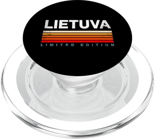 Lietuva Limited Edition Litauische Wurzeln Litauen Retro PopSockets PopGrip für MagSafe von Republic Of Lithuania Flag Design Lithuanian Pride