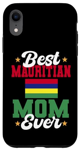 Beste Mauritius-Mutter aller Zeiten, mauritischer Muttertag Hülle für iPhone XR von Republic Of Mauritius Flag Design Mauritius Travel