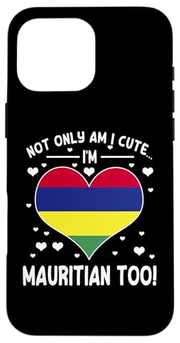 Niedliches mauritianisches Mädchen sagt Mauritius Frauen und Kinder Hülle für iPhone 16 Pro Max von Republic Of Mauritius Flag Design Mauritius Travel