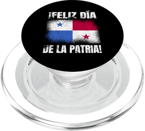 Feliz Día de la Patria Unabhängigkeitstag Panama Flagge PopSockets PopGrip für MagSafe von Republic Of Panama Flag Panama Canal Country