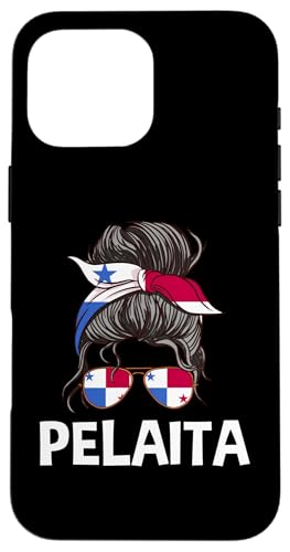 Hülle für iPhone 16 Pro Max Pelaita Cute For Panamaian Girl Messy Hair Panama Roots von Republic Of Panama Flag Panama Canal Country