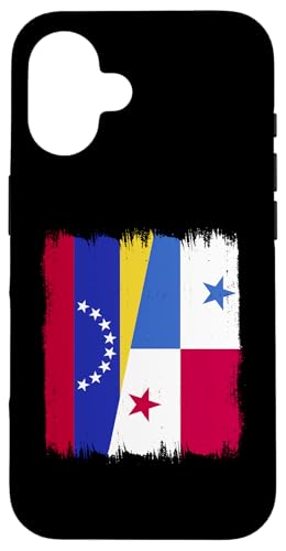 Hülle für iPhone 16 Venezuela Panama Flagge Venezolanische panamaische Wurzeln von Republic Of Panama Flag Panama Canal Country