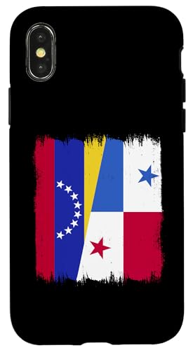 Hülle für iPhone X/XS Venezuela Panama Flagge Venezolanische panamaische Wurzeln von Republic Of Panama Flag Panama Canal Country