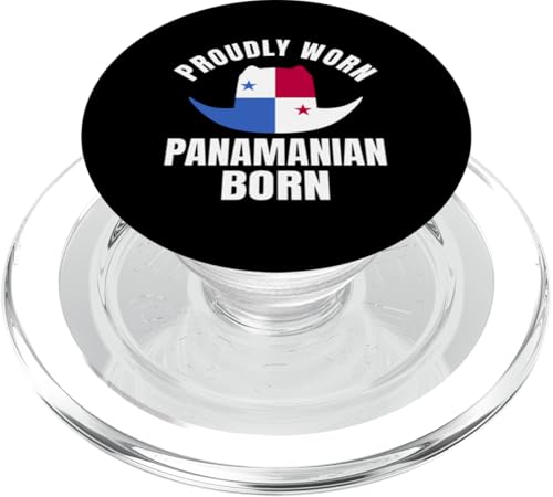 Stolz getragener Panamahut Panamahut Panamahut PopSockets PopGrip für MagSafe von Republic Of Panama Flag Panama Canal Country