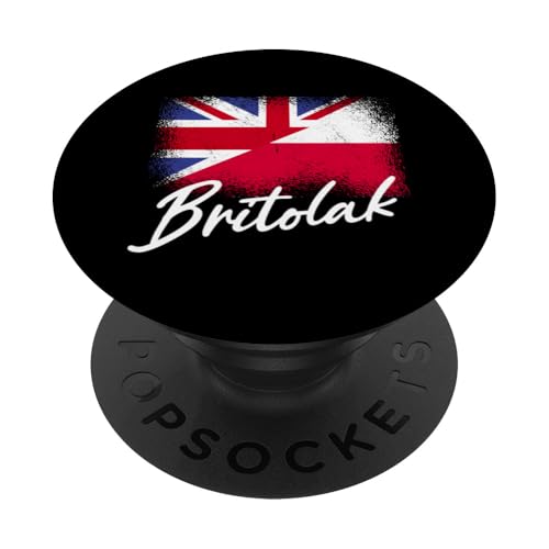 Britolak UK Polen Flagge Britische Polen Flagge Polska PopSockets Klebender PopGrip von Republic Of Poland Flag Designs Proud Polish Roots