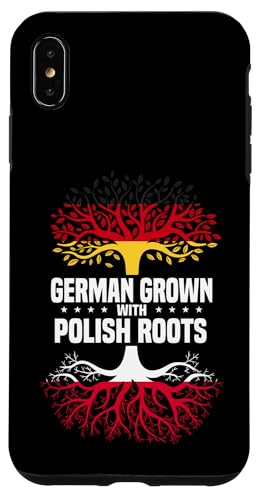 Hülle für iPhone XS Max Deutsche Polnische Wurzeln Deutschland Polen Flagge Baum von Republic Of Poland Flag Designs Proud Polish Roots