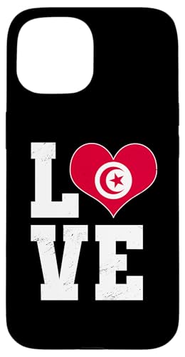 Liebe Tunesien Tunesien Flagge Maghreb Herren Damen Hülle für iPhone 15 von Republic Of Tunisia Flag Proud Tunisian Roots