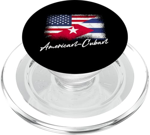 American Cuban Heritage Vereinigte Staaten Cuba Pride America Cubano PopSockets PopGrip für MagSafe von Republic of Cuba Flag Design Pride Cuban Roots