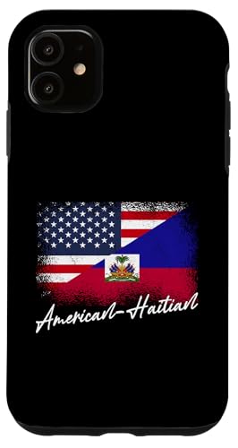 Hülle für iPhone 11 Amerikanische Haitianische Erbe Amerika Haiti Flagge von Republic of Haiti Flag Design Ayiti Haitian Pride