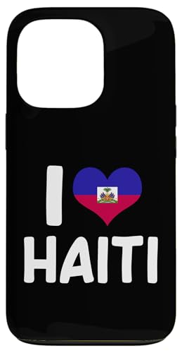 Hülle für iPhone 13 Pro I Love Haiti Lover Flagge von Haiti Heart Proud Haitian Roots von Republic of Haiti Flag Design Ayiti Haitian Pride