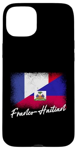 Hülle für iPhone 15 Plus Franco Haitian Heritage Frankreich Haiti Flagge von Republic of Haiti Flag Design Ayiti Haitian Pride