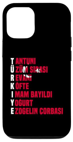 Hülle für iPhone 12/12 Pro Türkiye Türkischer Food Lover Schriftzug Truthahn Dish von Republic of Türkiye Designs Turkey Flag