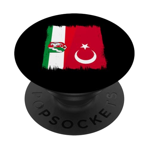 Nordrhein-Westfalen Türkei Flagge Deutsche Türkische Wurzeln PopSockets Klebender PopGrip von Republic of Türkiye Designs Turkey Flag