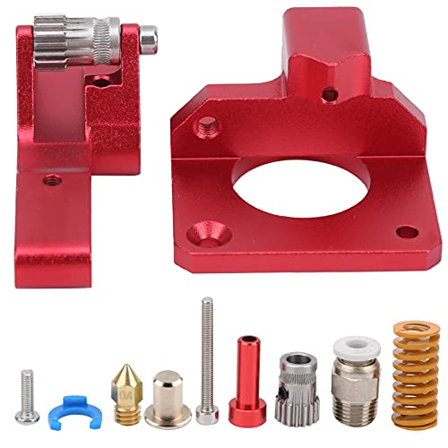 3D-Drucker-Extruder-Getriebe, roter Extruder-Antriebsvorschub aus Aluminiumlegierung für Ender-3 CR-10S PRO Original-Druckerzubehör von Respicefinem