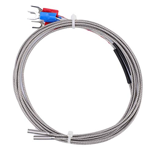 4 Stück K-Thermoelement Hochleistungs-Thermistor-Temperatursensor 3D-Druckerzubehör 3x15x1000 von Respicefinem