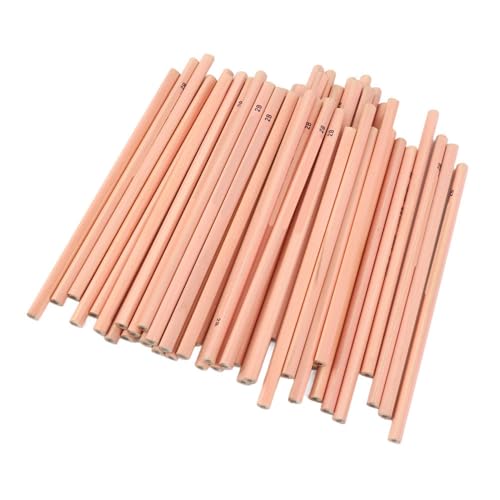 Resefinem Graphit Schreiben Stifte Holz HB 2B Graphit Schreiben Stifte 50pcs glattes Schreiben hexagonaler dreieckiger Form für Schülerschule Büro Verwendung von Respicefinem