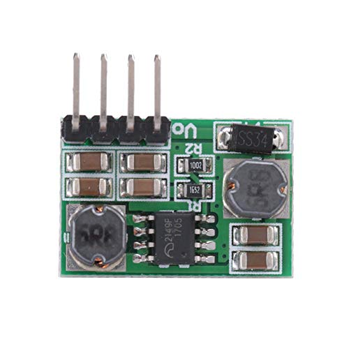 Respicefinem Boost Efficient 8×6×1 Auto Boost Dc Dc 0,9 6V bis 3V Step Up Down Converter Board Netzteilmodul von Respicefinem