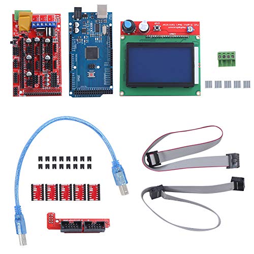 Respicefinem Weit verbreitetes 25,0×17,0×5,0-Druckerkit mit 2560-Platine für Rampen. 4 Controller 12864 Lcd A4988 Treiber Praktisch von Respicefinem