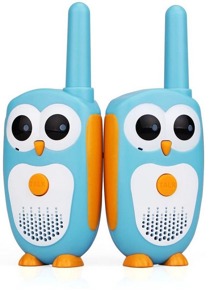 Retevis Walkie Talkie RT30,Eule LED-Augen,Große Reichweite Funkgeräte,Camping Familienspiel, (Geschenke Spielzeug), Walkie Talkie Kinder Spielzeug Geschenk für Mädchen Junge von Retevis