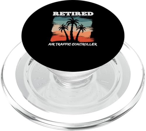 Funny Retirement Design for Air Traffic Controller PopSockets PopGrip für MagSafe von Retirement Designs For Men Women and Coworker