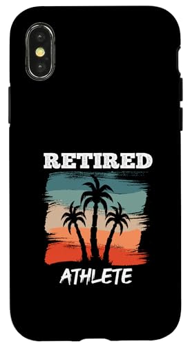 Funny Retirement Design for Athlete Hülle für iPhone X/XS von Retirement Designs For Men Women and Coworker