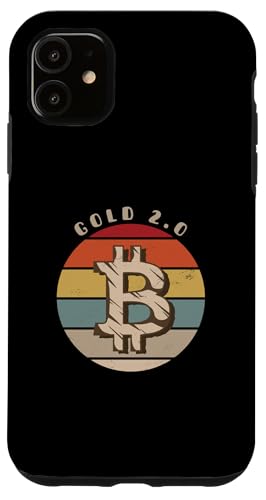 Hülle für iPhone 11 Gold 2.0 — Ein alter Bitcoin-Kryptogläubiger von Retro Bitcoin Apparel Gifts