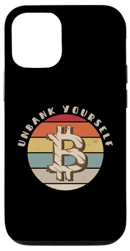 Hülle für iPhone 14 Pro Entledigen Sie sich selbst - Vintage Bitcoin Crypto Believer von Retro Bitcoin Apparel Gifts