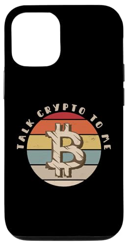 Hülle für iPhone 14 Sprich mit mir über Krypto - Vintage Bitcoin Crypto Believer von Retro Bitcoin Apparel Gifts