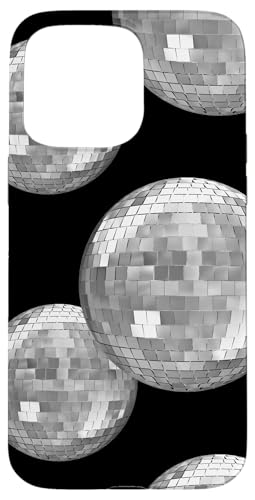 Hülle für iPhone 15 Pro Max Ästhetische 70er 80er Jahre Retro Lucky Discokugel Y2K von Retro Black And White Disco Ball