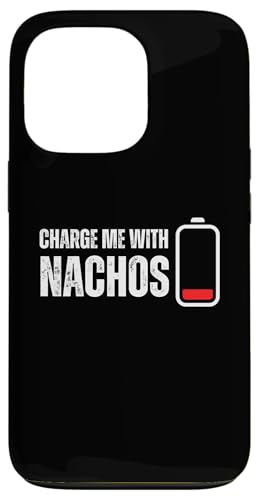 Hülle für iPhone 13 Pro Lade mich mit Nachos auf - Funny Nachos Lover von Retro Charge Me With Apparel Gifts