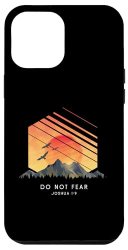 Hülle für iPhone 12 Pro Max Do Not Fear Joshua 1:9 - Religiöser Bibelvers von Retro Christian Apparel Gifts