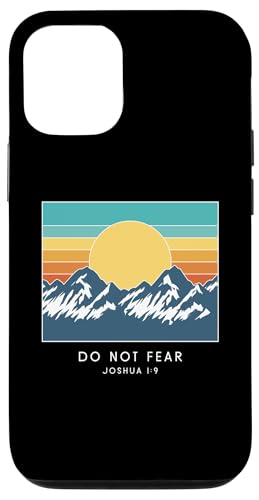 Hülle für iPhone 14 Pro Do Not Fear Joshua 1:9 - Vintage Bibelvers von Retro Christian Apparel Gifts