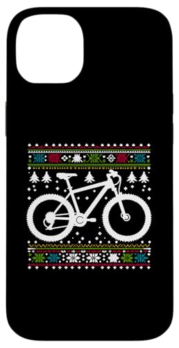 Hülle für iPhone 14 Plus Mountainbike – Vintage Biking Xmas Ugly Christmas von Retro Christmas Apparel Gifts