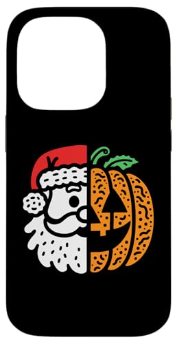 Hülle für iPhone 14 Pro Frohe Weihnachten - Weihnachtsmann-Halloween im Vintage-Stil von Retro Christmas Apparel Gifts