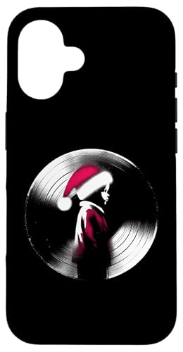 Hülle für iPhone 16 Vinyl-Scheibenmütze – Vintage Vinyl Xmas Christmas Lover von Retro Christmas Apparel Gifts