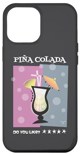 Hülle für iPhone 12 Pro Max Piña Colada-Cocktail von Retro Cocktails