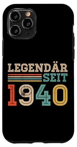 Hülle für iPhone 11 Pro Legendär Seit 1940 Retro Mann Frau Deko 85. Geburtstagsshirt von Retro Deko Jahrgang Geburtstage Geschenkideen